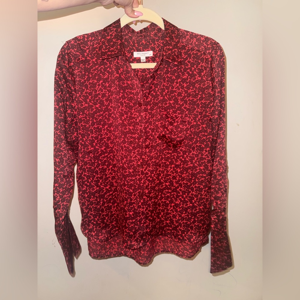 Equipment Silk Blouse